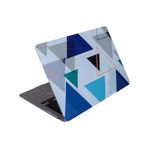 Macbook Air 13 İnç Kılıf A2337 M1 A2179 A1932 Uyumlu Hard Case Sert Kapak Geometrik Desenli Uv Baskılı Koruyucu Kılıf İnce Hafif Laptop Kılıfı Lacivert Mavi Belirtilmemiş