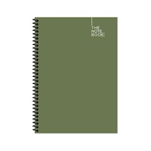 17x24 Cm Çizgisiz 120 Sayfa Telli Sert Karton Kapak Defter Çok Renkli