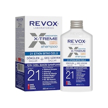 Revox X-treme Dökülen Saçlar İçin 21 Etkin Bitki Özlü Şampuan 400 Ml 4'li Avantaj Paketi Mıchu