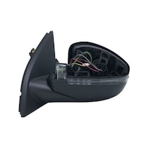 SPJ E-4005 Dış Dikiz Aynası 308 Elektrikli Ayna 14- Astarlı Led Sinyalli Kor Noktalı Sol