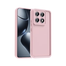 Zore Redmi Note 14 Pro Plus Kılıf Kamera Korumalı Nvth Ananas Kapak - Pembe