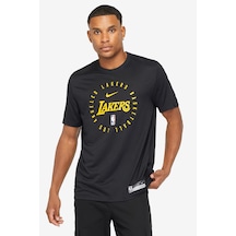 Nike Nba Los Angeles Lakers Legend Practice Tee Black Grafik Baskılı Erkek Tişört Siyah