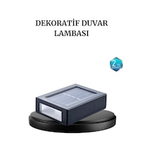 Mey İthalat 6 Led Güneş Enerjili Sensörlü Lamba Akıllı Işık Sensörlü, Enerji Tasarruflu Bahçe Aydınlatma