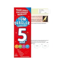 Tüm Dersler Yaprak Test 5. Sınıf / Yunus Emre Çekiç