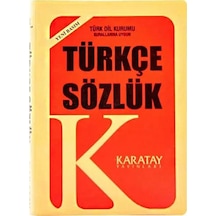 Türkçe Sözlük - Karatay Yayınları