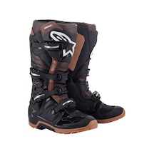Alpinestars Tech 7 Enduro Motosiklet Botu Siyah Kahve