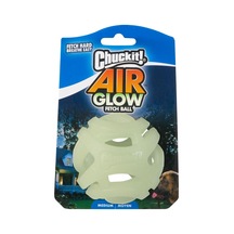 Chuckit Air Glow Getirme Topu Köpek Oyuncağı, Orta 2,5 İnç , 1 Adet, Irklar İçin 20-60 Lb