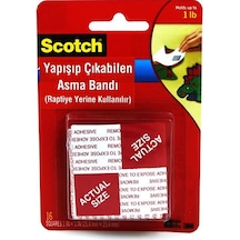 3M 108 Scotch Çift Taraflı Yapışıp Çıkabilen  Bant