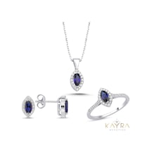 Markiz Safir Ve Pırlanta Takım Pt07