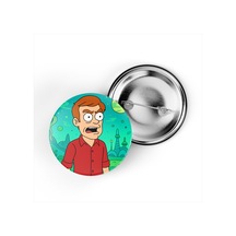 Dexter Morgan - 44 Mm İğneli Çanta Rozeti - 5 Adet Diğer