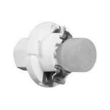 Beyaz Buzlu Dipsiz Ampul 12V 1.5W Küçük Gösterge Ampulü