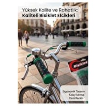 Bisiklet Elçeği 1 Çift Silikonlu Bisiklet Elçek Bisiklet Aksesuarı Yeşil