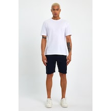 Erkek Regular Fit Brooklyn Baskılı Şort Spr 208 001 Erkek Regular Fit Brooklyn Baskılı Şort Spr 208 001
