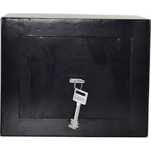 Anahtarlı Ev Ofis Kasası Çelik Kasa 30x19x27 Cm