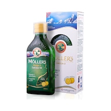 Möller's Omega 3 Balık Yağı 250 ML Limon Aromalı Möller's Omega 3 Balık Yağı 250 ML Limon Aromalı