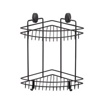 Üçgen Köşelik Pasifik İki Katlı 22 Cm Dübelli Siyah Ds-734 Ahşap
