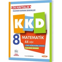 Kurmay Yayınları 8.sınıf Matematik Haftalık Kazanım Kavrama Denemeleri