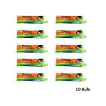 Arma Standart Büyük Boy 50 Litre Çöp Torbası Poşeti / 65 x 80 CM - Mavi - 10 Adetlik 10 Rulo
