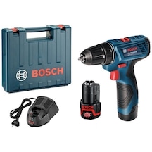 Bosch Professional GSR 120-LI 12 Volt 1.5 Ah Çift Akülü Delme/Vidalama - Çantalı - 06019F7001