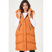 Z9743 Dewberry Bayan Yelek-camel-1