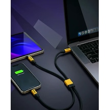 Astraltech 240w Çoklu Şarj Kablosu Type-c Lightning Micro Usb