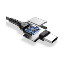 Type-c Ultra Hızlı Pd Şarj Ve Veri Kablosu Gri