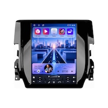 Honda Civic 2016-2021 Tesla Android Multimedya Carplay Android Auto Navigasyon 8gb Ram 128gb Pro 9.7''