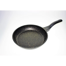 Fms Döküm Granit Yağ Siyah Tava 28 CM D3004shy