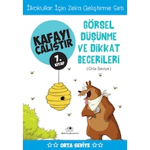 Kafayı Çalıştır 7. Kitap - Görsel Düşünme ve Dikkat Becerileri (Orta Seviye) - Ahmet Bilal Yaprakdal - Uğurböceği