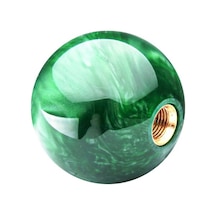 Wondernest Araba Modifiye Mermer Yıldız Dişli Shifter Kapağı Adaptörlü Yeşil Yeşil