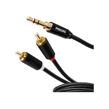 Philips Swr2121b/93 3.5mm Stereo 2 Rca Aux Ses Kablosu 3 Metre Hi-fi