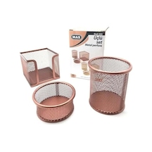 Mas Perfore Üçlü Set Rose Gold Çok Renkli