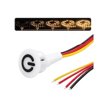 Hubrendy Sh Powermaster Pm-30798 12v Dc 16mm Gömme Dokunmatik Led Dimmer Kontrolcüsü Switch Buton Be