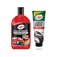 Gojo Turtle Wax Renkli Cila Kırmızı + İnce Çizik Giderici Pasta 100 Ml