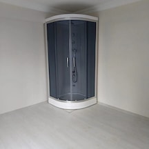 90x90 Oval Füme Camlı Yerli Üretim Kompakt Sistem