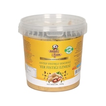 Adress Fındık Antep Fıstıklı Şekersiz Yer Fıstığı Ezmesi 1 KG
