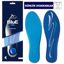 Blue Gel - Günlük Ayakkabı Tabanı,  Memory Foam Hafızalı Tabanlık