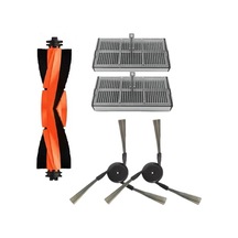Dreame X40 Ultra / X40 Pro / L40 Ultra Uyumlu Robot Süpürge Aksesuar Seti 2x Filtre,2x Yan Fırça ,ana Fırça