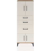 Hyperion Dolap 2 Raflı 3 Çekmeceli 4 Kapaklı 60x44x163 Çam-aytaşı Atlas Çam