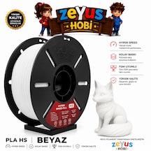 Generic Pla Hs Hyper Speed Filament Beyaz 1.75 Mm 1000 Gr Beyaz Filament