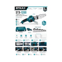 Staxx St1200pp Usta Serisi Pvc Boru Kaynak 1000w 20-63mm Tam Set Profesyonel Kaynak Makinesi Ayarlı