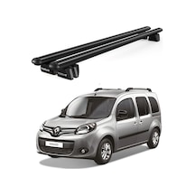 Pençe Renault Kangoo 5d 2007-2021 Uyumlu Siyah Ara Atkı Port Bagaj Tavan Barı