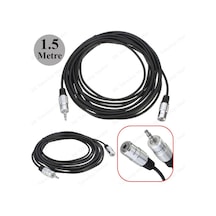 1.5 Metre Yüksek Kalite 3.5Mm Stereo Ses Uzatma Kablosu