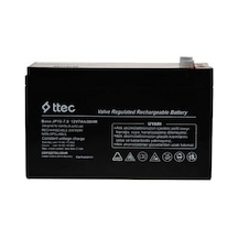 Ttec 12 Volt 7A Akü - 12V 7 Ah Kuru Base Akü Ağustos 2024 Üretimi