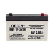 Orion 6v 7.5ah Bakımsız Kuru Akü -