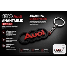 Audi Anahtarlık , Audi Logolu Araç Anahtarlık - Audi Araba Anahtarlığı