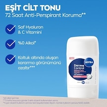 Kadın Stick Deodorant Derma Control Natural Tone 50 Ml, Koltuk Altı Kararmasına Karşı Etkili, Eşit Cilt Tonu, 72 Saat Anti Perspirant Koruma, C Vitamini, Hyaluronik Asit, Alkol İçermez