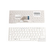 Laptopshop Acer Uyumlu Aspire One A150X Laptop Klavye Beyaz Türkçe