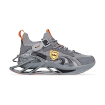 Greed Erkek Sneakers - Gri-oranj 001