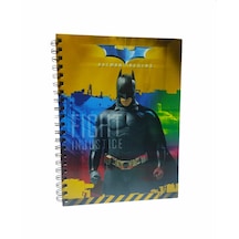 Gıpta 20x28 Batman Sert Kapak Not Defteri Spr. 100 Yp Kareli